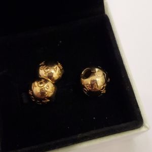 Authentic Pandora rose charm